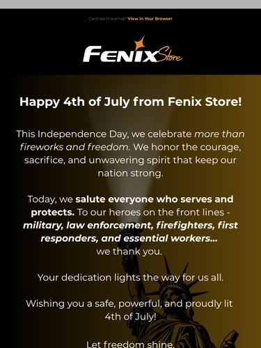Fenix Store Welcome Series