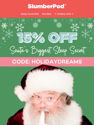 SlumberPod Holiday Campaign