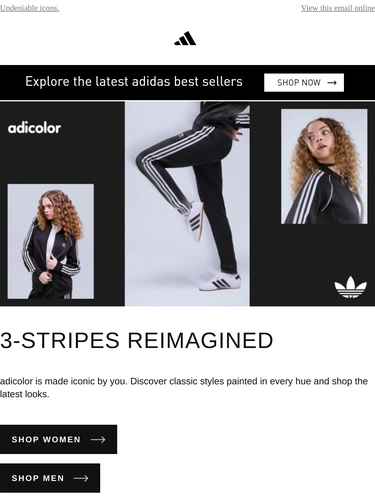 Adidas Sale Announcement