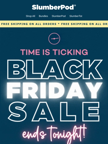 SlumberPod Sale Announcement