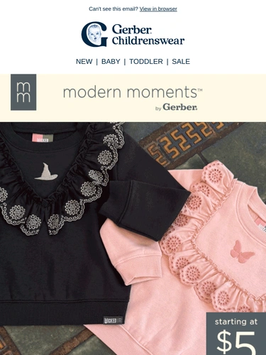 Gerber Childrenswear Newsletter