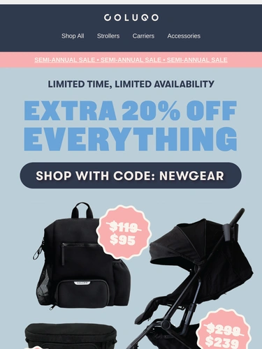 Colugo Sale Announcement