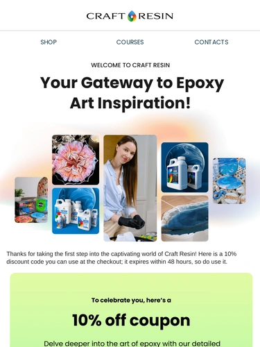 Craft Resin Welcome Series
