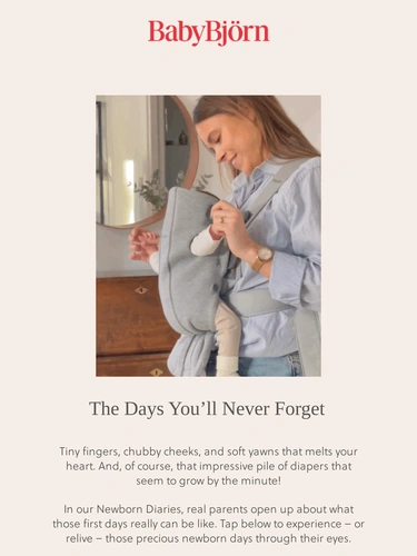 BabyBjörn Newsletter