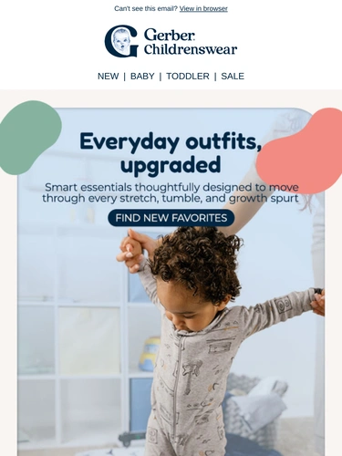 Gerber Childrenswear Welcome Series
