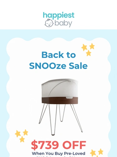 Happiest Baby Sale Announcement