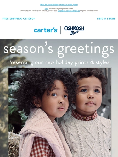 Carter's OshKosh Holiday Campaign
