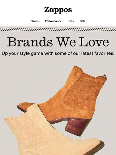 Zappos Sale Announcement