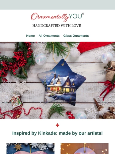 Ornamentally You Sale Announcement