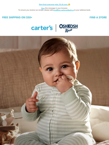 Carter's OshKosh Newsletter