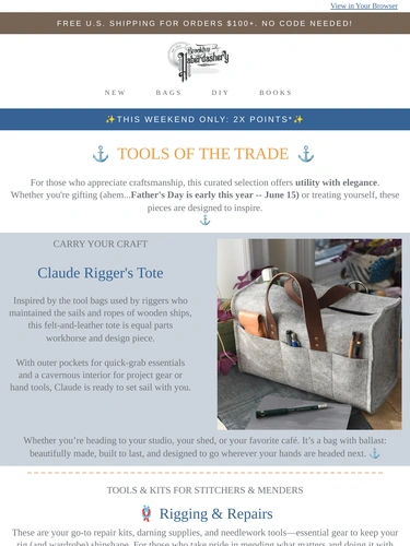 Brooklyn Haberdashery Loyalty Program