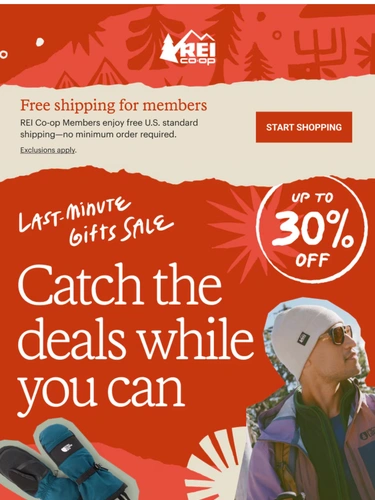 REI Sale Announcement