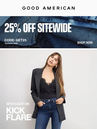 Good American Sale Announcement