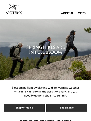 Arc'teryx Newsletter