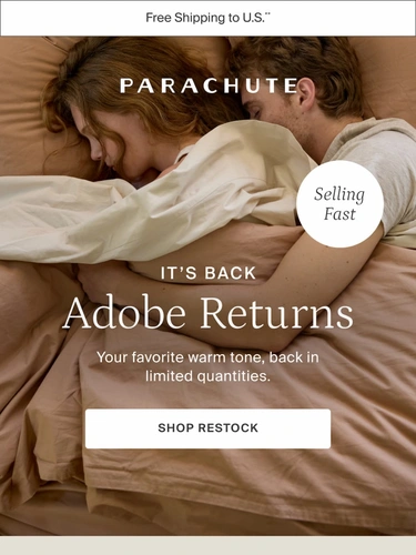 Parachute Home Sale Announcement