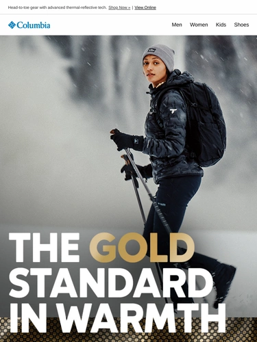 Columbia Sportswear Sale Announcement