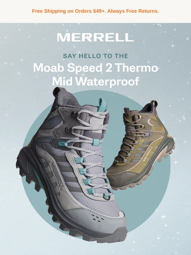 Merrell Sale Announcement