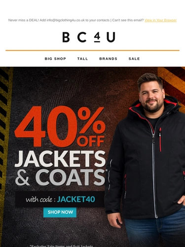 BigClothing4U Sale Announcement