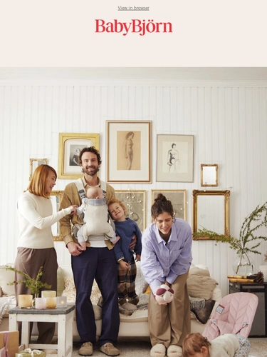 BabyBjörn Holiday Campaign