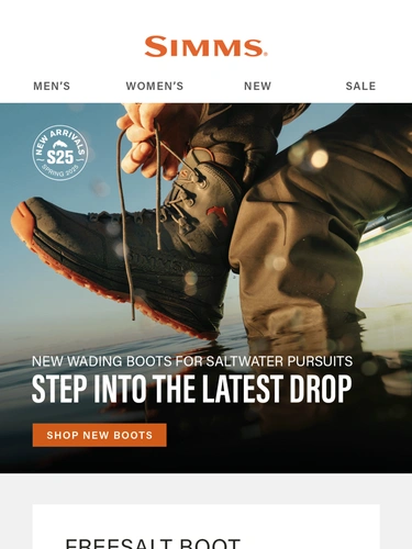 Simms Fishing Newsletter