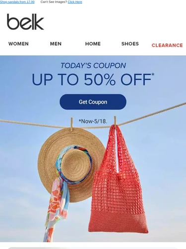 Belk Sale Announcement