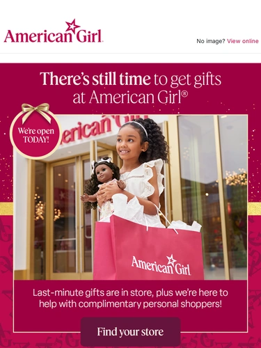 American Girl Sale Announcement
