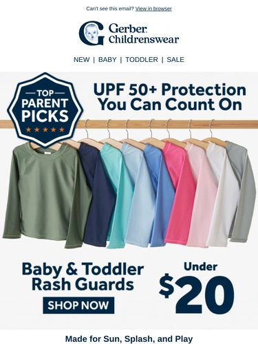 Gerber Childrenswear Email