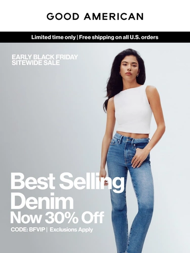 Good American Sale Announcement
