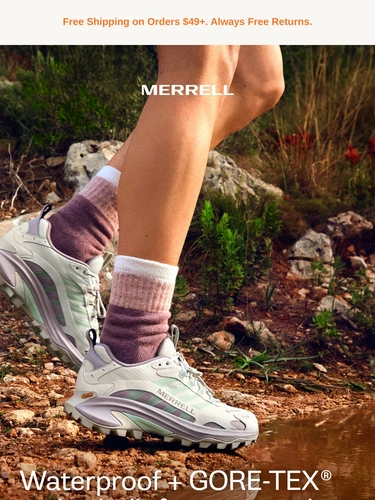 Merrell Sale Announcement
