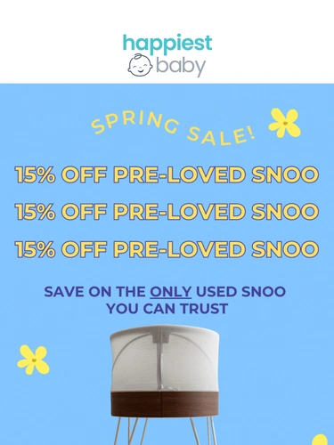 Happiest Baby Sale Announcement