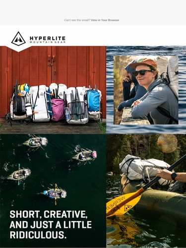 Hyperlite Mountain Gear Newsletter