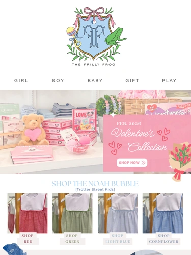 The Frilly Frog Newsletter