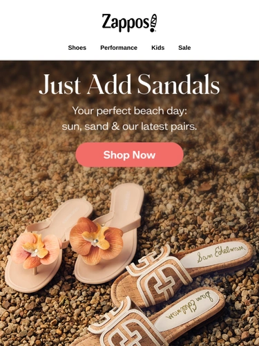 Zappos Sale Announcement