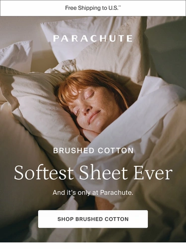 Parachute Home Sale Announcement