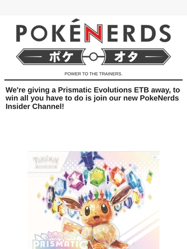 The PokeNerds Store Event Invitation