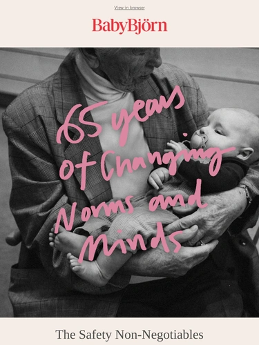 BabyBjörn Newsletter