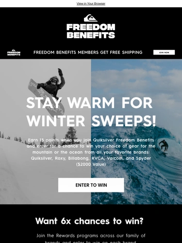 Quiksilver Loyalty Program