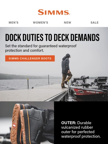 Simms Fishing Newsletter