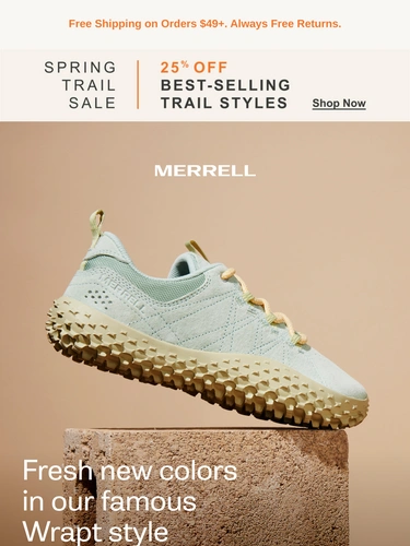 Merrell Sale Announcement