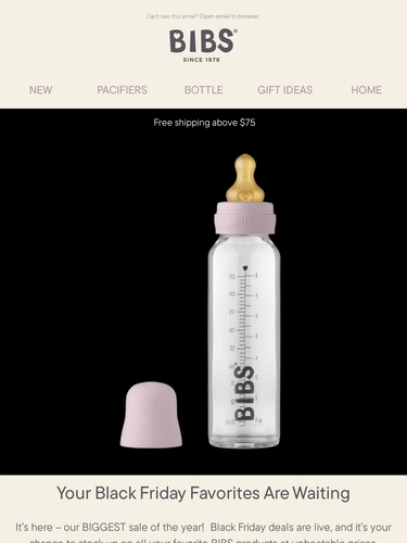 Bibs World Sale Announcement