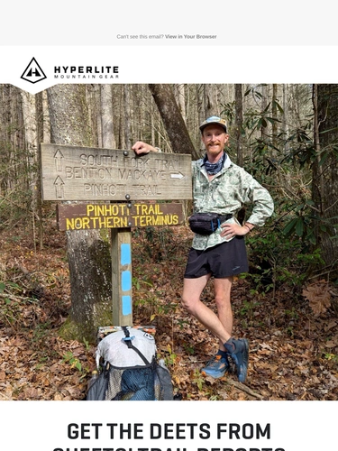 Hyperlite Mountain Gear Sale Announcement