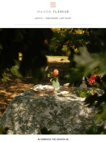 Maison Flaneur Newsletter