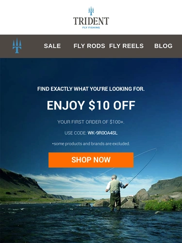 Trident Fly Fishing Sale Announcement