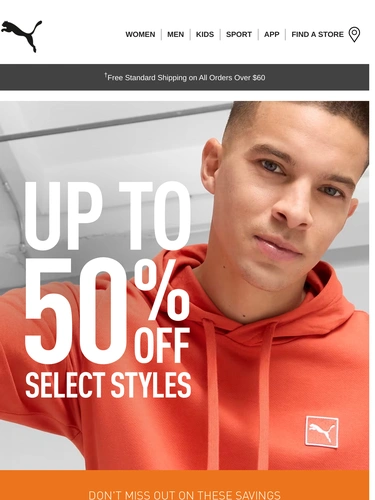 Puma Sale Announcement