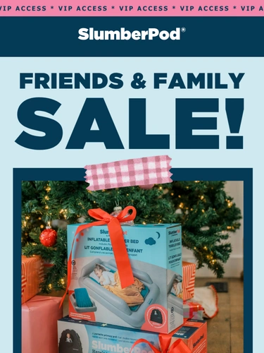 SlumberPod Sale Announcement