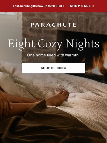 Parachute Home Sale Announcement