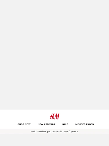 H&M Sale Announcement