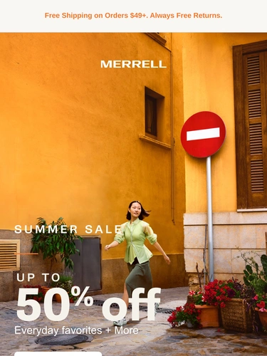 Merrell Sale Announcement
