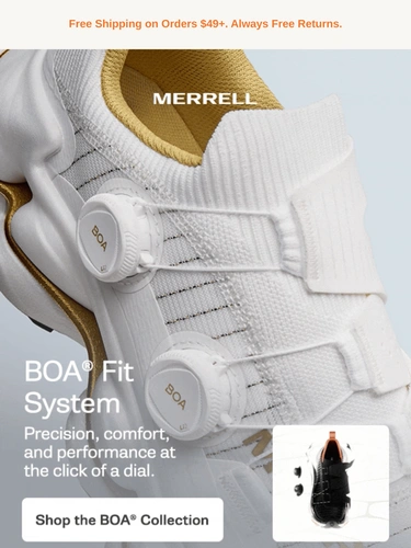 Merrell Sale Announcement