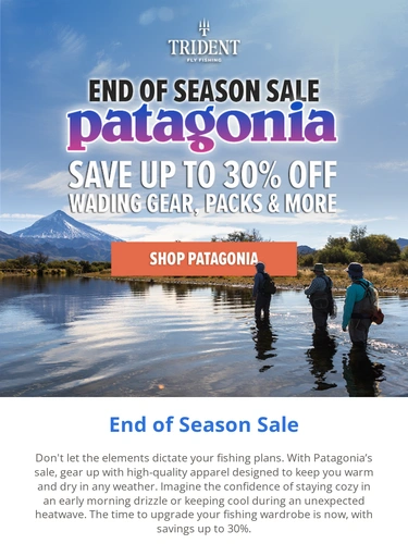 Trident Fly Fishing Sale Announcement